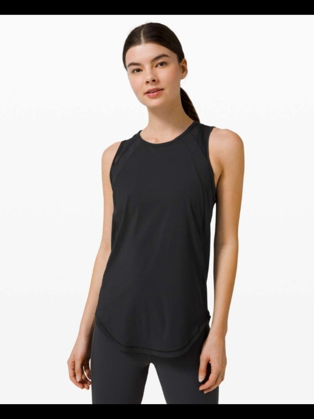 Lululemon Sculpt TankBlack (Third Release) size 8